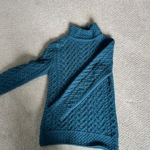 Sheep wool sweater from Galway Ireland